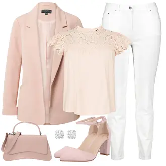 Hochzeitsgast Outfits mit Große Größe Mantel Dorothy Perkins "Perfektes Büro Outfit"
