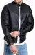 JACK & JONES Herren Kunstlederjacke - Biker Jacke schwarz (Schwarz (Black Fit:one), M)