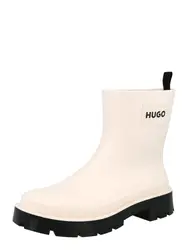 HUGO Stiefel ''''Jin'''' schwarz / weiß