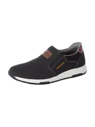 RIEKER Slip On braun / schwarz