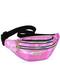 LIVACASA Gürteltasche Damen Bauchtasche Metallic Wasserabweisend Hüfttasche 3 Fächer Schultertaschen Mädchen Umhängetaschen Handytasche Tasche Reise Wandern