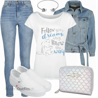 Outfit mit Grau Khujo "Cooles Outfit"