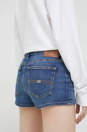 Jeans kratke hlae enski, mornarsko modra barva