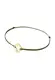 ELLI Armband ''''Kleeblatt'''' gold / oliv