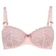 HUNKEMÖLLER Damen gepolsterter Bügel-Spitzen-BH Theresa Rose 70F
