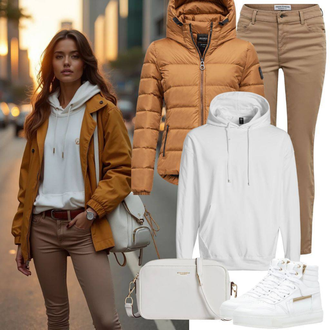 Ausgang Outfits im Winter "Bequemes Frühling Outfit"