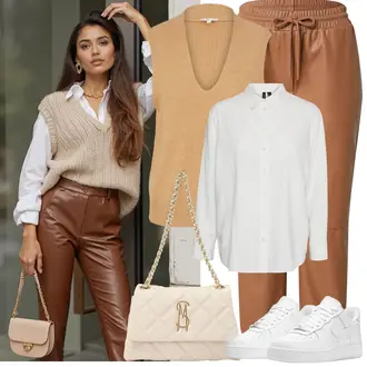 tenues avec Marron/Beige/Jaune Pull Basique/Pull Dos Nu/Mohair Pullover/Pull en Maille Fine/Pull en Cachemire/Pull en Tricot/Pull Cut-out/Pull à Col-V/Pull Nicki/Pull en Laine/Pull Simple/Pull en Cachemire/Pull Carmen/Cardigan Col Rond/Cardigan en Laine/Cardigan Court/Gilet à Manches Courtes/Cachemire-Cardigan/Cardigan d'Été/V-Cardigan Tom Tailor "Tenue de printemps"