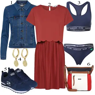 tenues avec Bleu Veste en Jean VERO MODA "tenues parfaite"