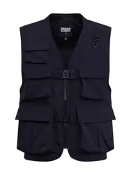 Urban Classics Weste schwarz