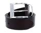 MUSTANG Gürtel Herren Vollrindleder Ledergürtel Herrengürtel 40 mm Jeansgürtel (Dunkelbraun, 90)