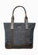 DREIMASTER Shopper  marine / chocoladebruin