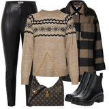 Oversize Gummistiefeletten Outfits image
