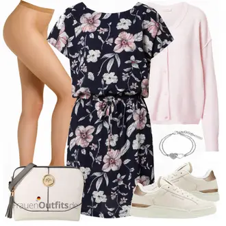 Elegant Outfit mit Rosa/Blau Kleid Große Größe/Klassische Tunika/Elegante Tunika/ausgefallene tunika/Druckbluse/Kurzarmbluse/Kurzarm-Tunika/Tunika A-linie/Tuniken-Shirt/Kleid mit Gürtel/Blusenkleid/Lässiges Kleid/Chiffon Kleid/Bedrucktes Kleid/Etuikleid/Sommerkleid/Tunika Kleid/Tunika Only "Outfit für den Sommer"Look: Rap, Edel, Elegant, Mom, Schön, Overdressed, Romantisch, Uni