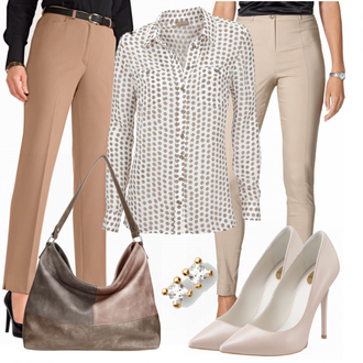 Outfit "Cornelia beige"