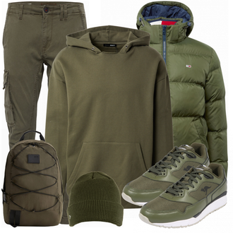 Outfit mit Grau Sneaker Kangaroos "Street Style Outfit"