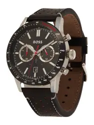 BOSS Black Uhr rot / schwarz / silber