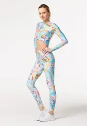 Woman's Pastel Fiesta Spark Leggings CPW-LEG-SPARK-Print BSP1490