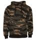 ROCK-IT Apparel® Kapuzenpullover Herren Hoodie Workerhoodie Kapuzenpulli Sweatshirt Männer Hoody Größe XS-5XL 380g hochwertig und sehr Soft Camouflage Grün/Braun Medium