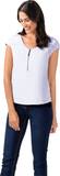 Weiße ärmellose Poloshirts image