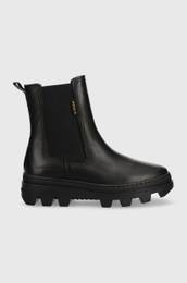 Usnjeni chelsea NOXER CHS LEA enski, rna barva, 2241020720.BLK