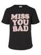 Noisy May Lässiges T-Shirt schwarz