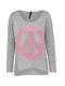 Key Largo Pullover WKN BEVERLY round graumeliert / rosa