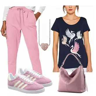 Outfit mit Grau Sneaker Jack & Jones "Espirit shirt"