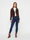 VERO MODA Tussenjas '''' Suede''''  bruin