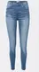 Blaue High Waist Skinny Jeans