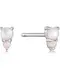 ANIA HAIE Ohrringe pastellpink / silber / wei