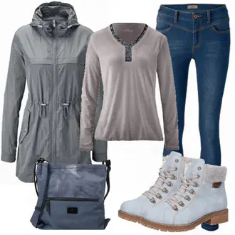 Winter Outfits Festlich mit Blau/DunkelBlau Diabetiker-Tasche/Gürteltasche/Mannstasche/Mini-Rucksack/Wasserdichte Tasche/Tragetasche Tom Tailor "Hell"Look: Uni, Indoor, Old Money, Elegant, Coole, Festlich, Punk, Premium