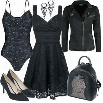 Outfit mit Blau Tasche Game of Thrones "Buffalo"