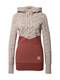 bleed clothing Sweatshirt taupe / rot