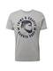 T-Shirt mit Flock-Print
