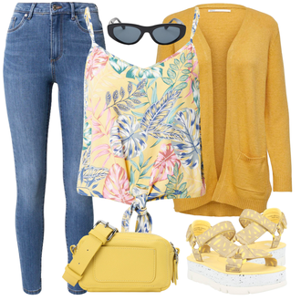 Outfit mit Camper "Schöner Sommer Look"