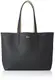 Lacoste Damen NF2142AA Einkaufstasche, Noir Krema, Einheitsgröße EU