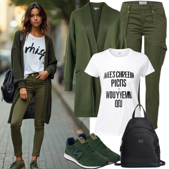 tenues avec Vert foncé/Vert/Noir Chaussure de Marche/Chaussure de santé/Basket Basse/Chaussure à Lacets/Baskets d'été/Chaussure Confortable/Baskets d'Hiver New Balance "Tenues de loisirs"
