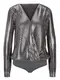 Heine Bluse Blusenbody silber