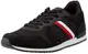 Tommy Hilfiger Herren Runner Sneaker Iconic Mix Runner Sportschuhe, Schwarz (Black), 41 EU