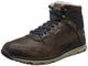 MUSTANG Herren High Top Hohe Sneaker, Braun (mittelbraun 360), 43 EU