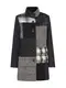 Desigual Mantel ABRIG_ROSITA stone / schwarz / offwhite