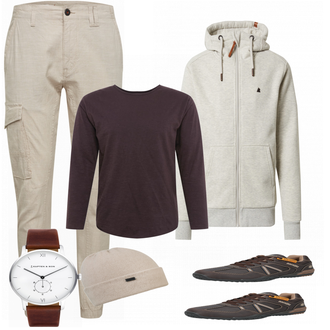 Outfit mit Blau Sneaker Dockers by Gerli "Alltags Outfit"