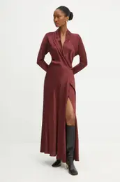 Svilena obleka rdea barva, 13305_my dress