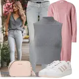 Beige Adidas Originals Sneaker Outfits image