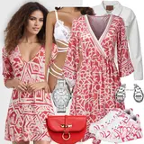 Party Outfits mit schnürsenkellosen Turnschuhen image