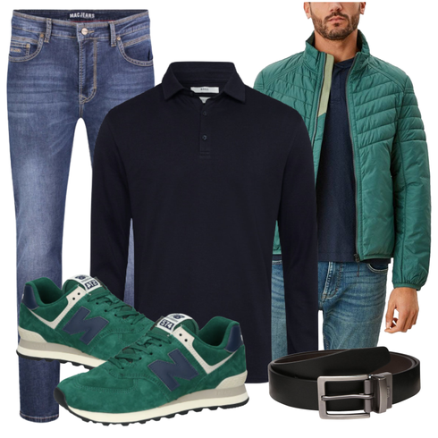Türkis Schuh Sneaker/Leder Sneaker New Balance kombinieren