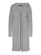 Bestseller VMAMAI LS Open Hood Cardigan, grau(lightgreyme (178994)), Gr. XS