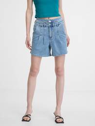 Light Blue Women's Denim Shorts - Women's