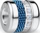 BERING Anhnger blau / silber