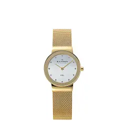Skagen Damen Analog Quarz Uhr 358SGGD